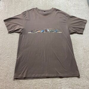 Covington‎ Shirt Mens 2XL Car Print Short Sleeve Made With Recycled Material